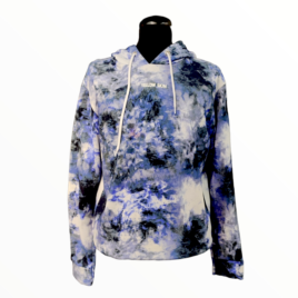 Sudadera tie die azul