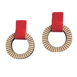 Pendientes Lollipops Rojo