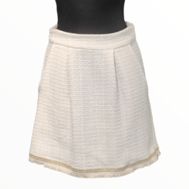 Falda corta tweed