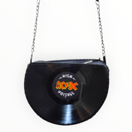 Bolso Vinilo cadena ACDC