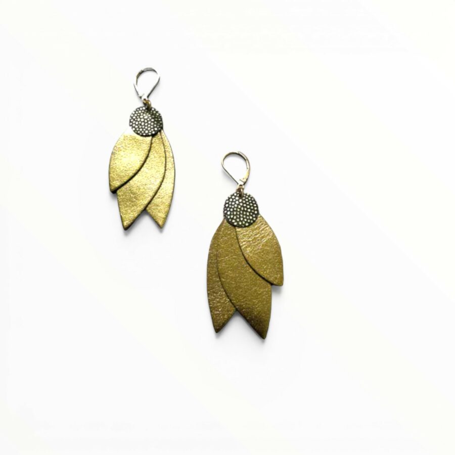 Pendientes Largos Bronze