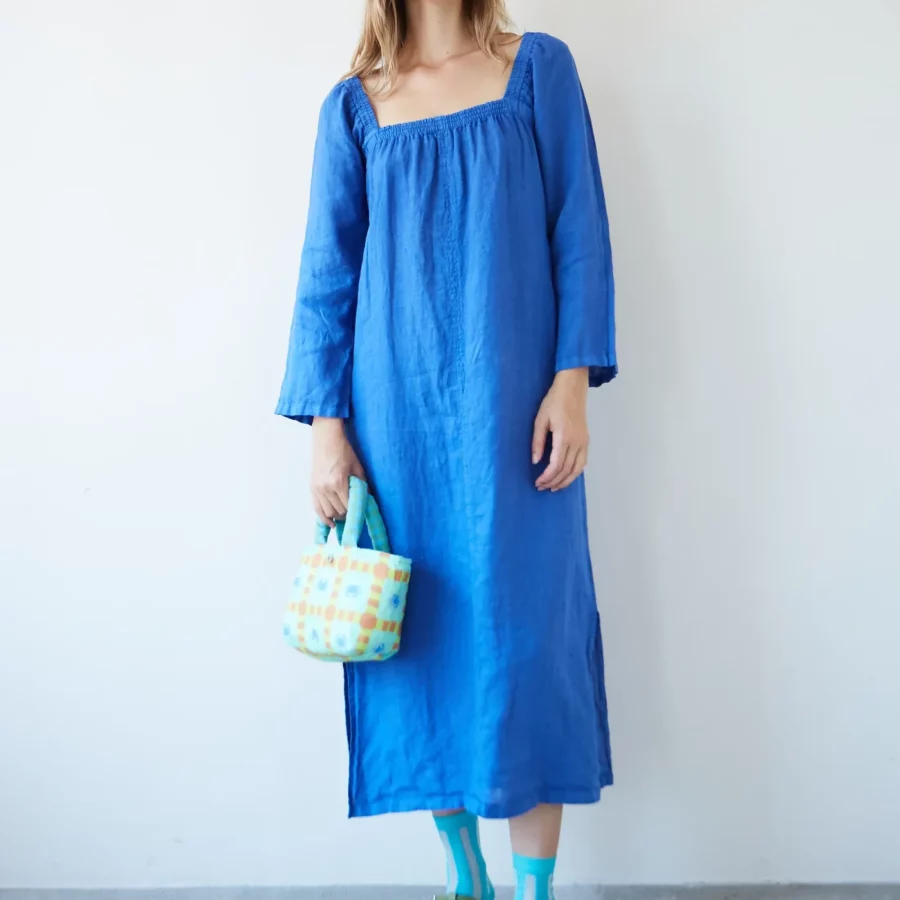 vestido lino sorbete