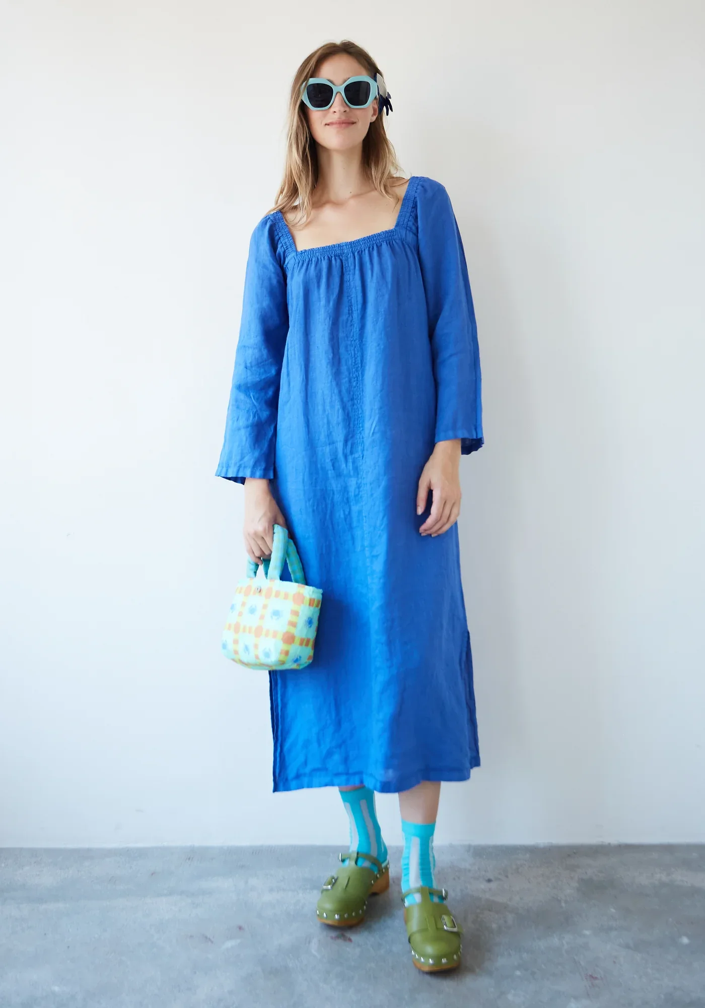 vestido lino sorbete