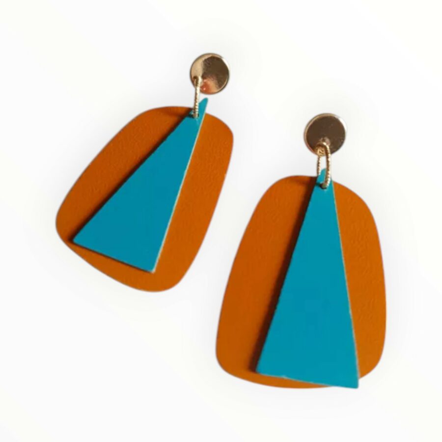 PENDIENTES JADE TURQUESA