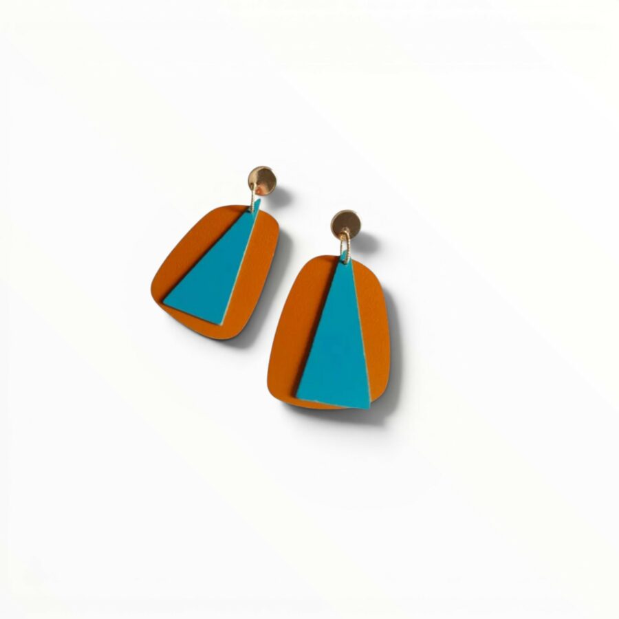 PENDIENTES JADE TURQUESA