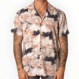 Camisa Estampado Tierra