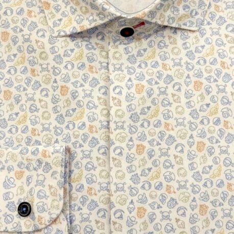 Camisa skulls detalle