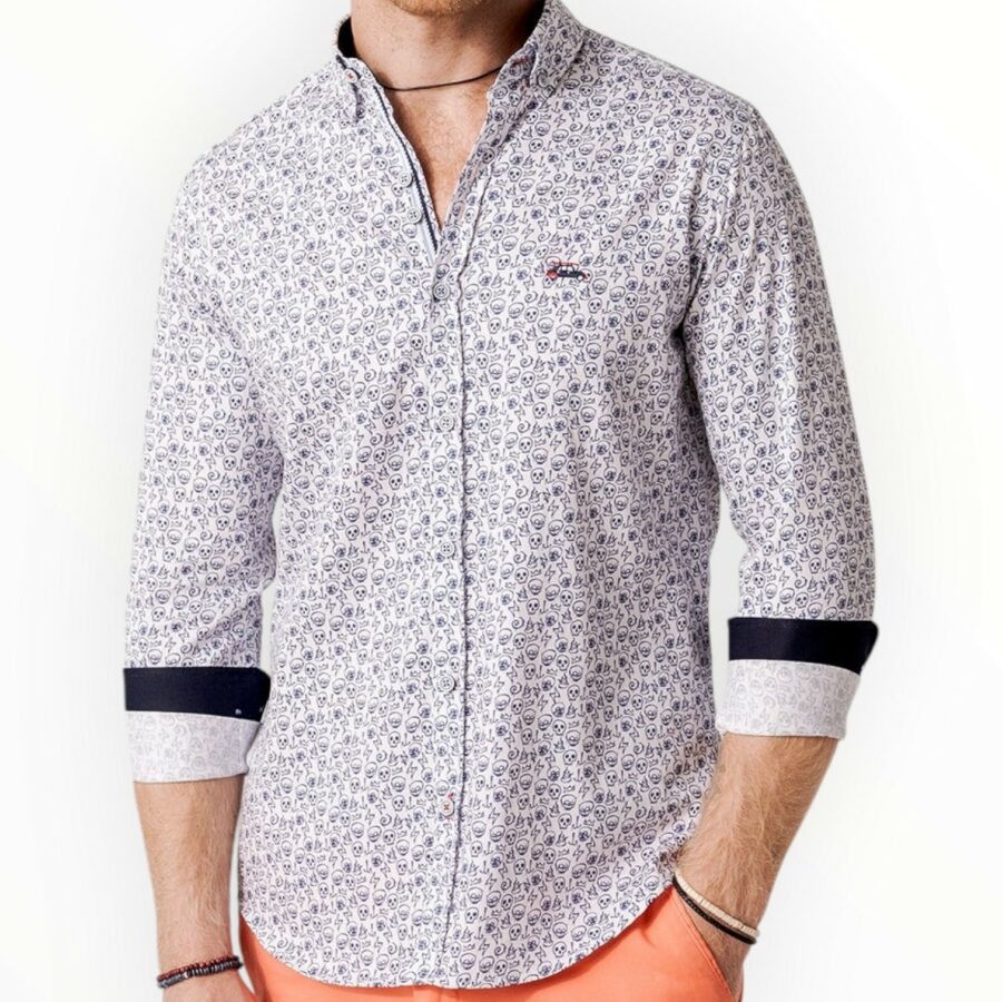 Camisa grafitti calaveras