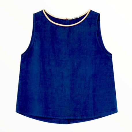 Cuerpo lino Azul