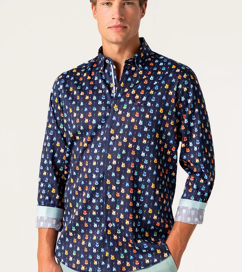 Camisa Guitarras