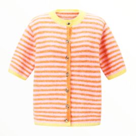 Cardigan Leia Naranja