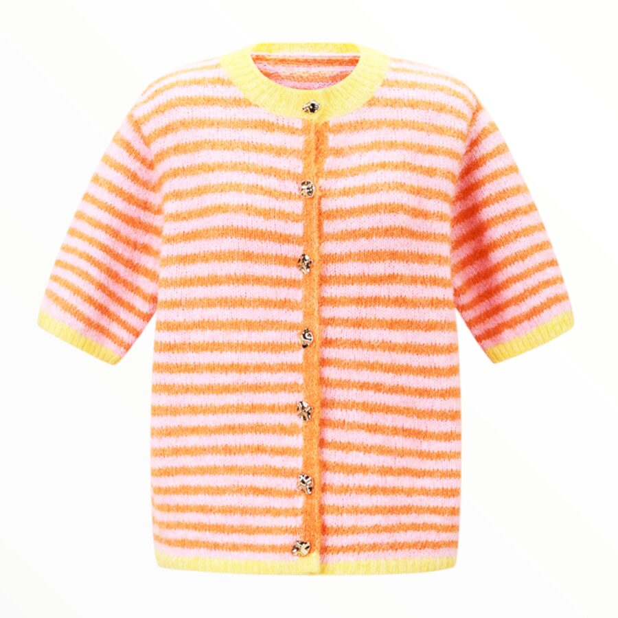 Cardigan Leia Naranja