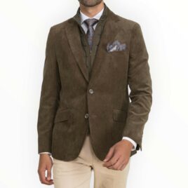 Chaqueta Pana Avellana