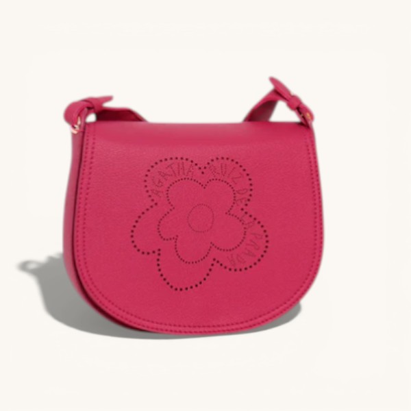 BANDOLERA FLOR FUCSIA