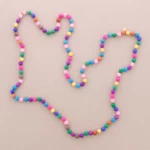 collar piedras lava colores