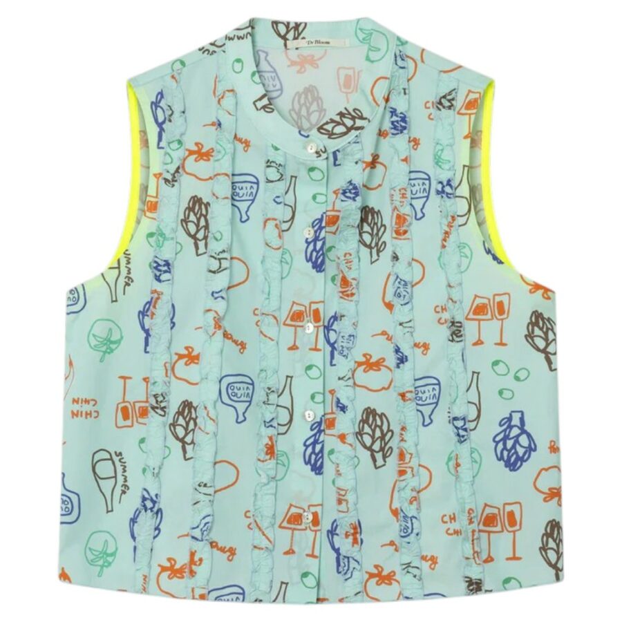 CAMISA FOCACCIA AQUA