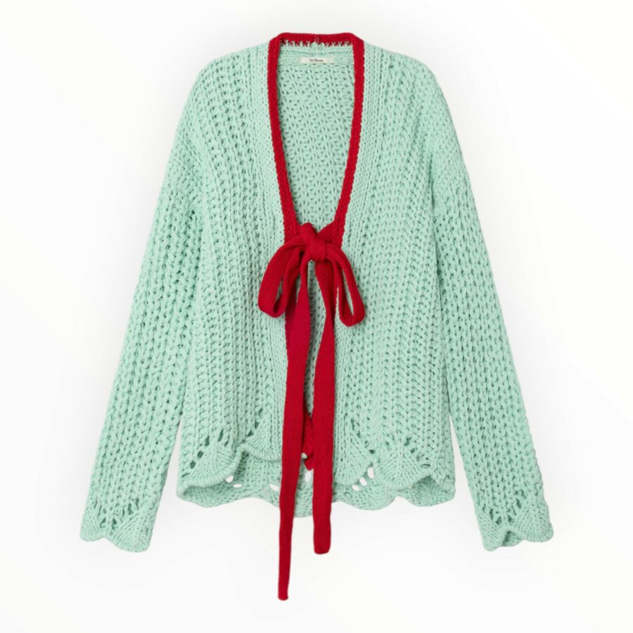 CARDIGAN TARDEO AQUA