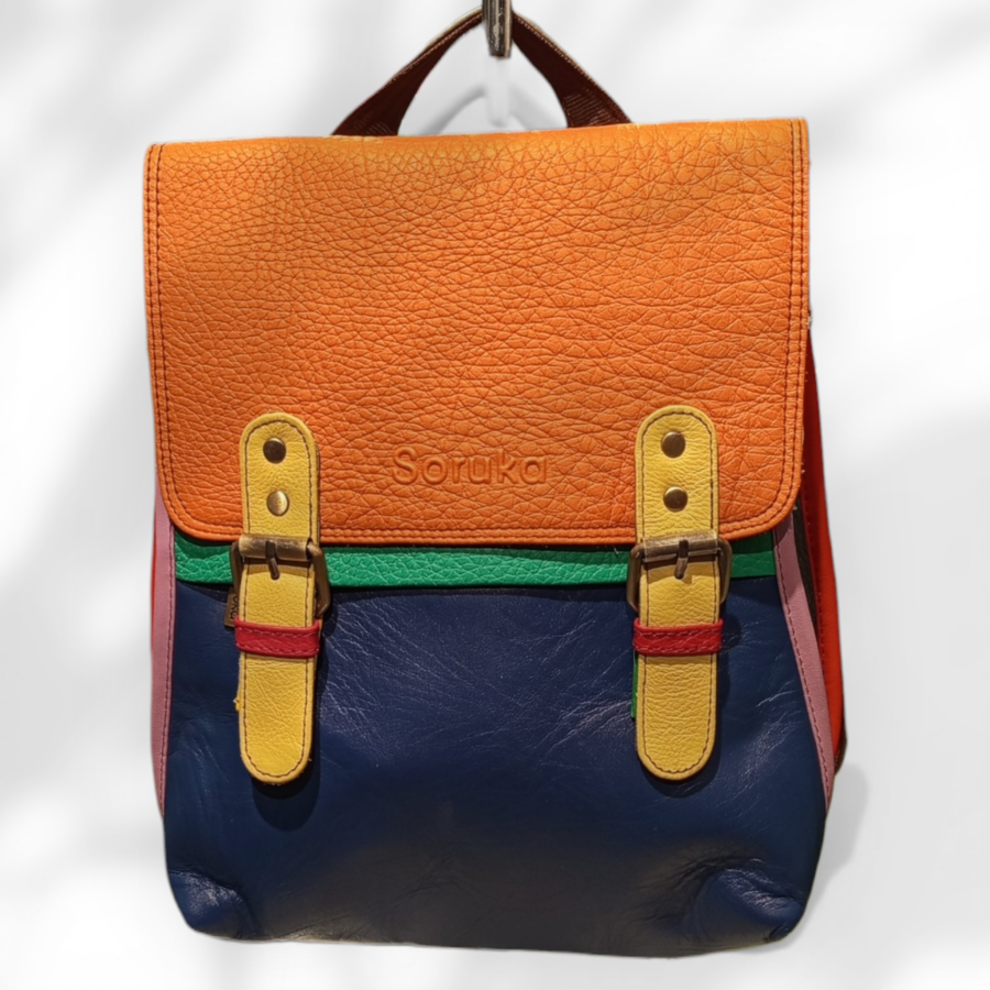 MOCHILA BOLSO NARANJA