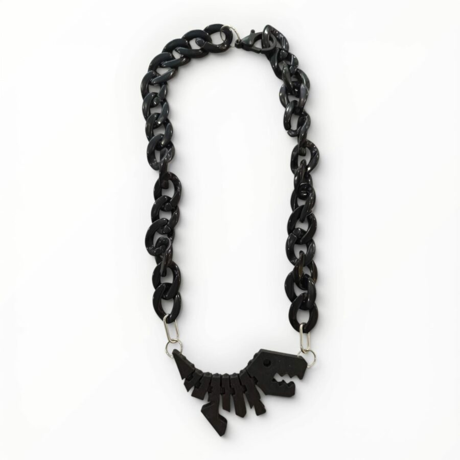 COLLAR DINO BLACK