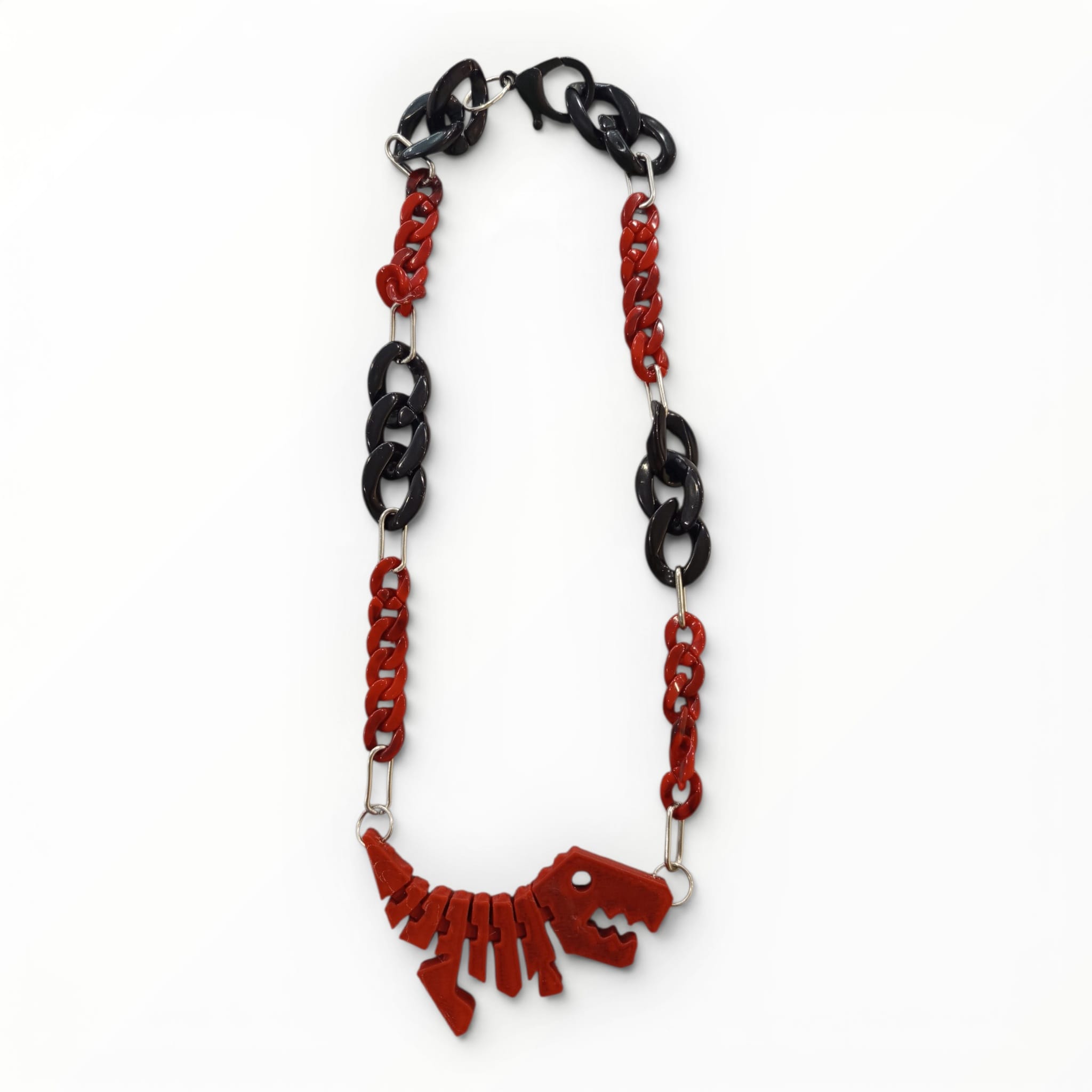 COLLAR DINO RED