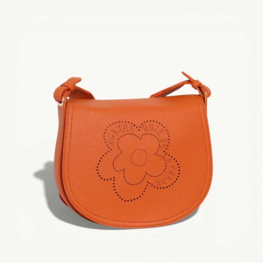 BANDOLERA FLOR NARANJA
