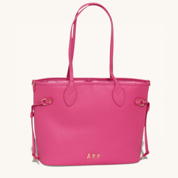 SHOPPER REVERSIBLE FLORES FUCSIA