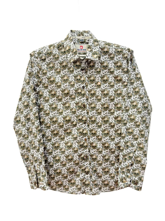 CAMISA SKULLS VERDE - Imagen 3