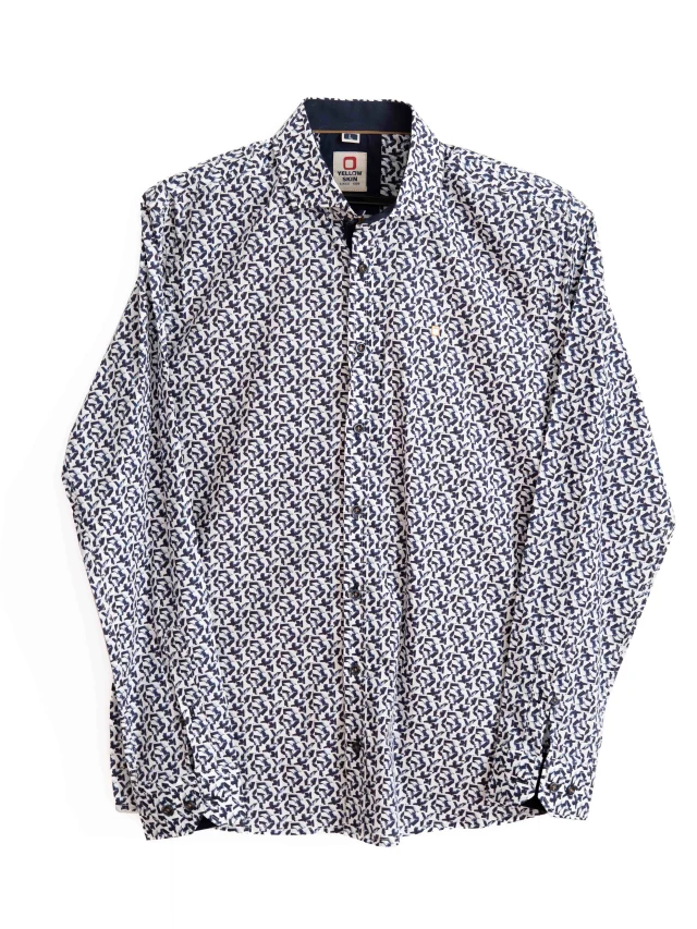 CAMISA PATRÓN AZUL - Imagen 3