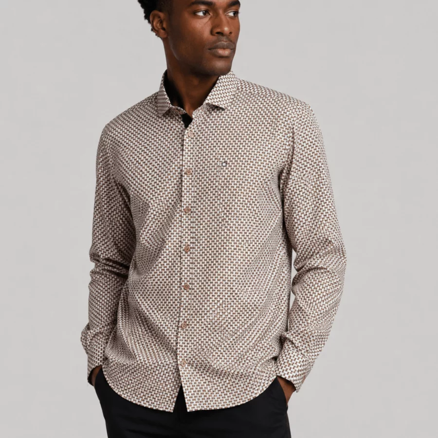 CAMISA ESTAMPADO GEO