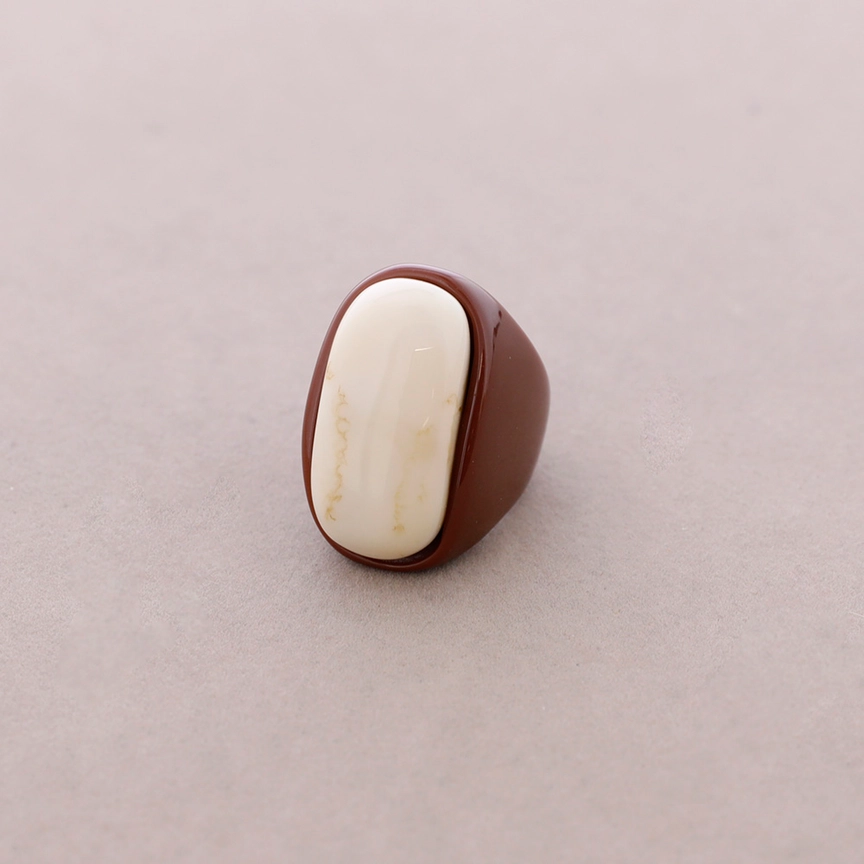 ANILLO FOLK CHOCOLATE