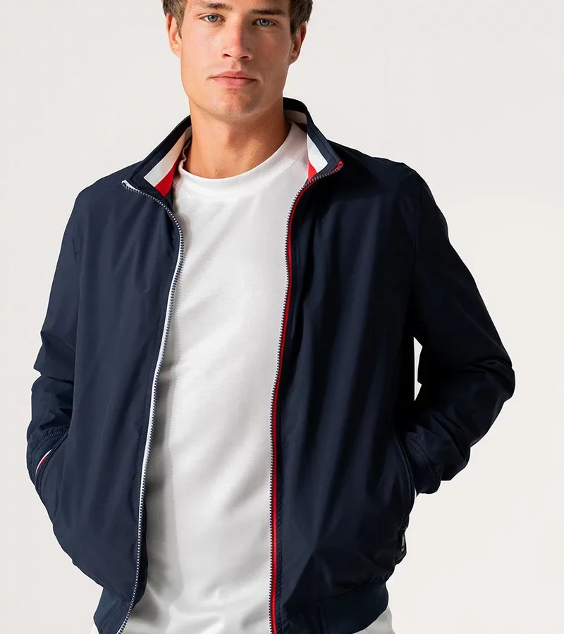 CHAQUETA BOMBER AZUL