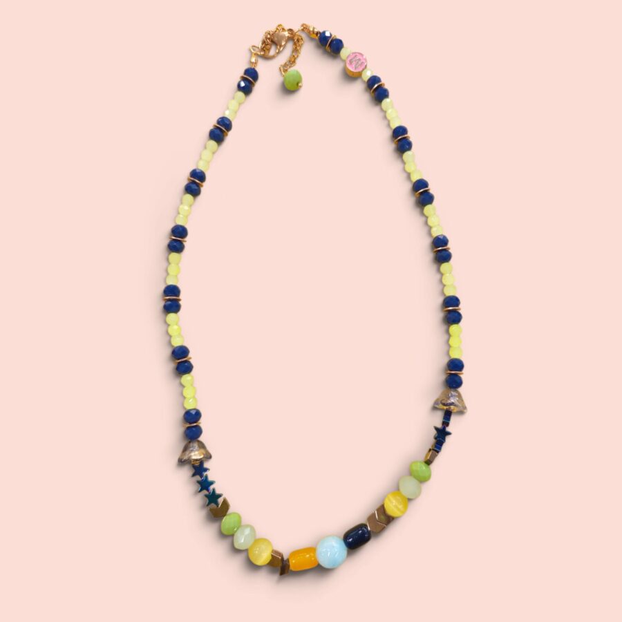 COLLAR ENTROPÍA AZUL