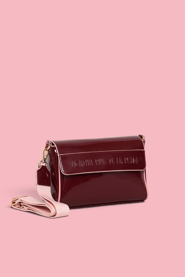 BOLSO BANDOLERA GRANATE
