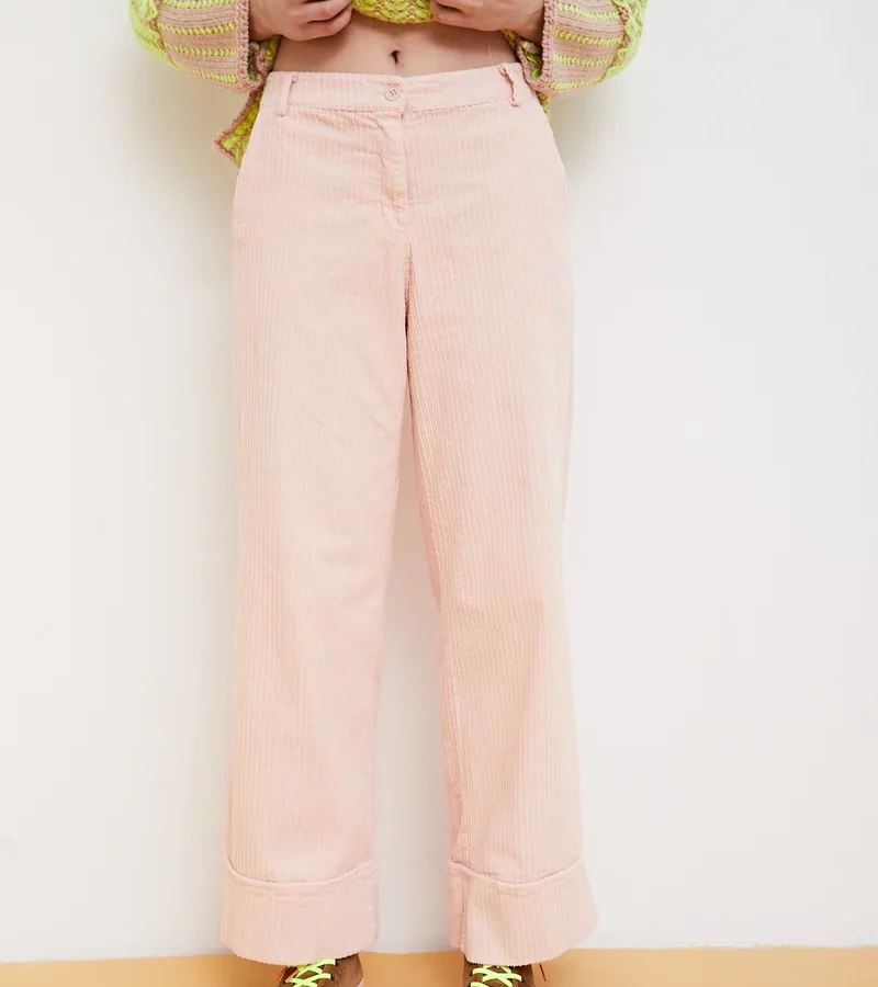 PANTALON PARCHIS ROSA