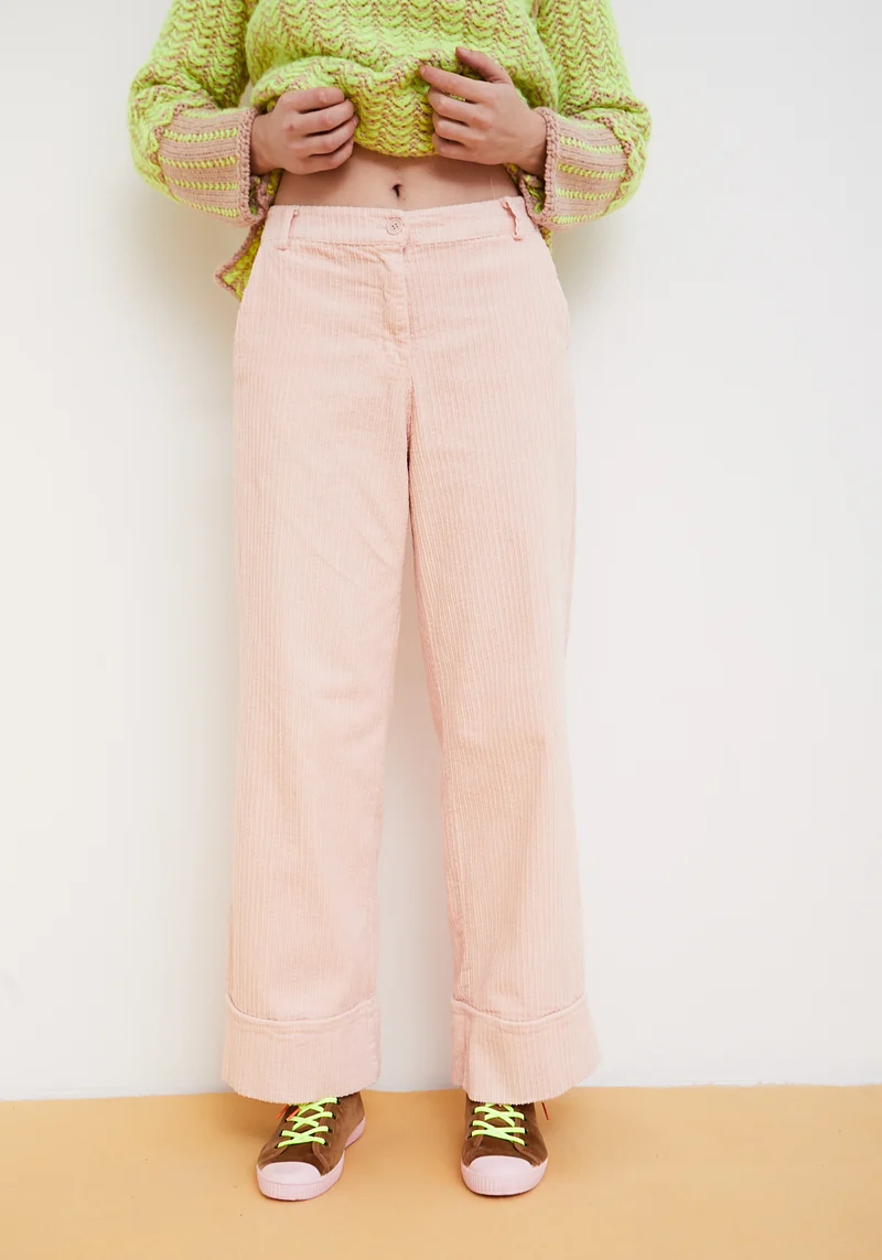 PANTALON PARCHIS ROSA