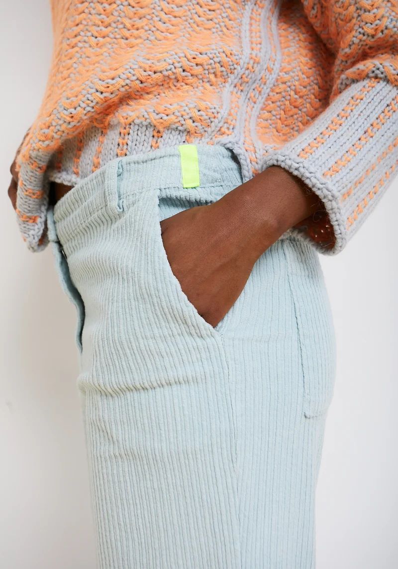 PANTALON PARCHIS AZUL - Imagen 2