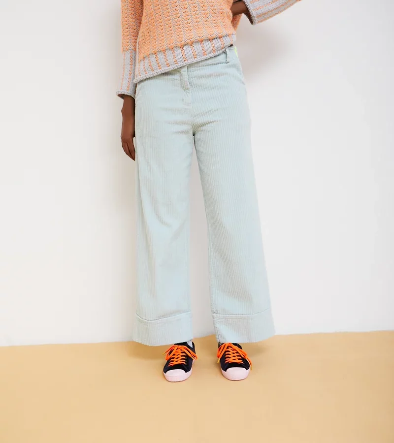 PANTALON PARCHIS AZUL