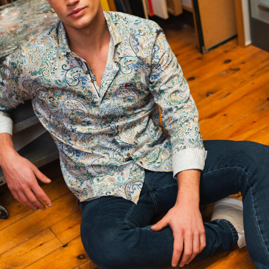 CAMISA PAISLEY RETRO