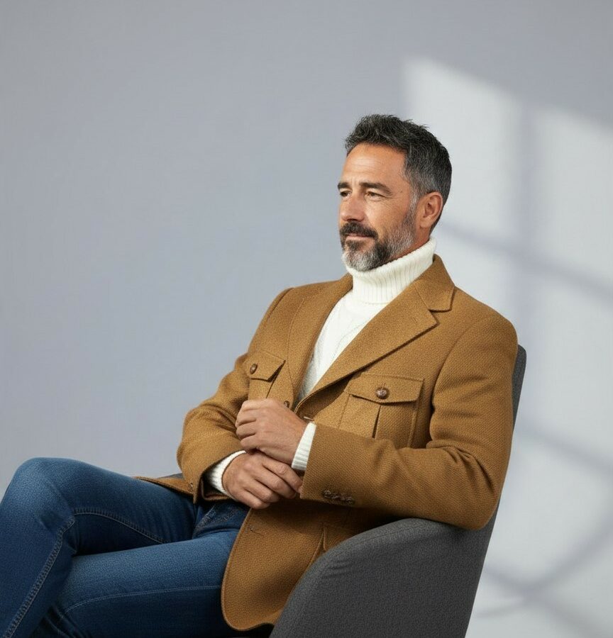 CHAQUETA WILLIAM SENTADO